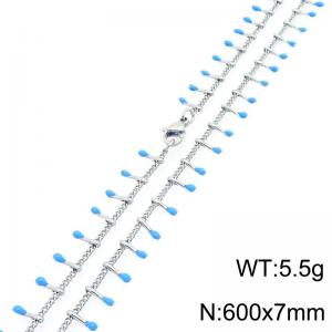 Stainless Steel Necklace - KN298412-Z