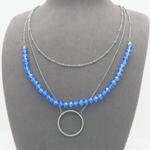 Stainless Steel Necklace - KN298774-TLA