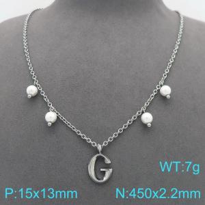 Stainless Steel Necklace - KN299317-Z