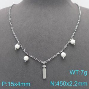 Stainless Steel Necklace - KN299319-Z