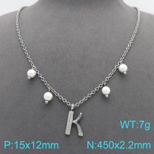 Stainless Steel Necklace - KN299321-Z