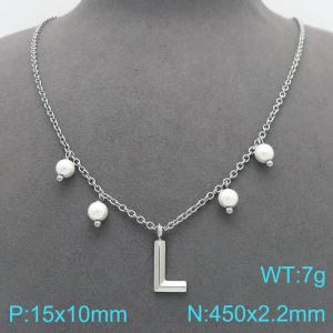 Stainless Steel Necklace - KN299322-Z