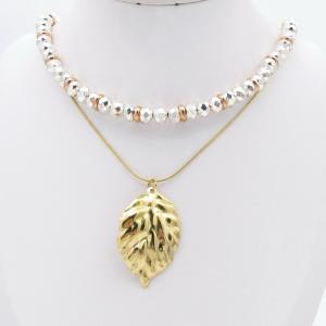 SS Gold-Plating Necklace - KN299520-SP