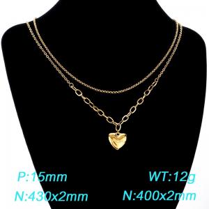 Stainless Steel Necklace - KN303003-Z