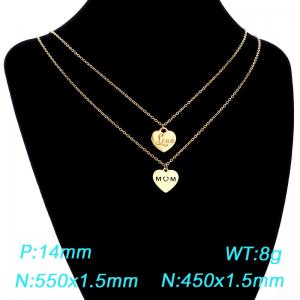 Stainless Steel Necklace - KN303011-Z