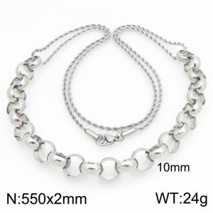 Stainless Steel Necklace - KN303050-Z