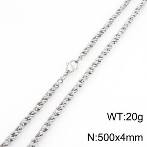 Stainless Steel Necklace - KN303134-Z