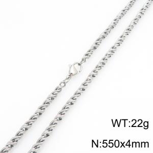 Stainless Steel Necklace - KN303135-Z