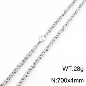 Stainless Steel Necklace - KN303138-Z