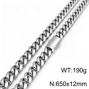 Stainless Steel Necklace - KN303202-ZLY