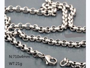 Stainless Steel Necklace - KN30326-Z