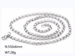 Stainless Steel Necklace - KN30329-Z