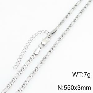 Fashionable jewelry stainless steel NK chain necklace suitable for daily wear - KN303313-KGM
