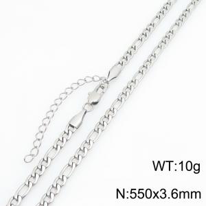 Fashionable jewelry stainless steel NK chain necklace suitable for daily wear - KN303315-KGM