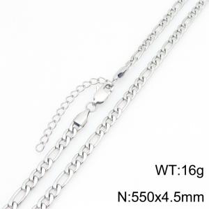 Fashionable jewelry stainless steel NK chain necklace suitable for daily wear - KN303317-KGM
