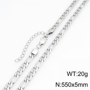 Fashionable jewelry stainless steel NK chain necklace suitable for daily wear - KN303319-KGM