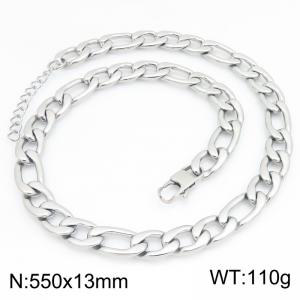 Fashionable jewelry stainless steel NK chain necklace suitable for daily wear - KN303333-KGM