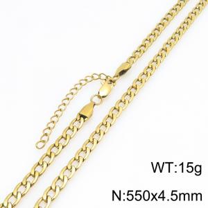 Fashionable jewelry stainless steel NK chain necklace suitable for daily wear - KN303342-ZJZL
