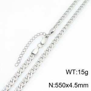 Fashionable jewelry stainless steel NK chain necklace suitable for daily wear - KN303343-ZJZL