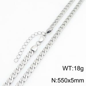 Fashionable jewelry stainless steel NK chain necklace suitable for daily wear - KN303345-ZJZL