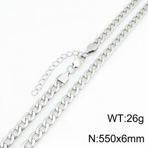 Fashionable jewelry stainless steel NK chain necklace suitable for daily wear - KN303347-ZJZL