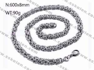 Stainless Steel Necklace - KN30335-Z