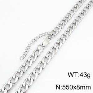 Fashionable jewelry stainless steel NK chain necklace suitable for daily wear - KN303351-ZJZL