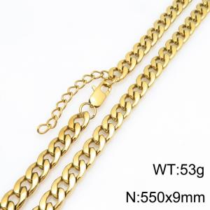 Fashionable jewelry stainless steel NK chain necklace suitable for daily wear - KN303352-ZJZL