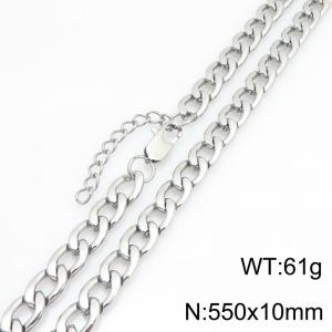 Fashionable jewelry stainless steel NK chain necklace suitable for daily wear - KN303355-ZJZL