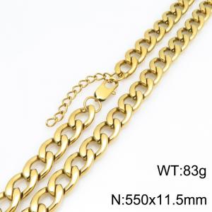 Fashionable jewelry stainless steel NK chain necklace suitable for daily wear - KN303356-ZJZL