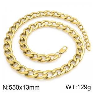 Fashionable jewelry stainless steel NK chain necklace suitable for daily wear - KN303358-ZJZL
