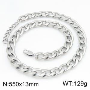 Fashionable jewelry stainless steel NK chain necklace suitable for daily wear - KN303359-ZJZL