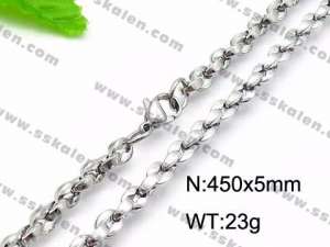 Stainless Steel Necklace - KN30339-Z