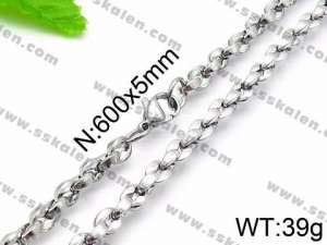 Stainless Steel Necklace - KN30342-Z