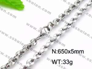 Stainless Steel Necklace - KN30343-Z