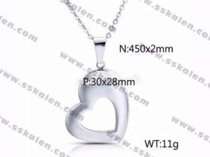 Stainless Steel Necklace - KN30346-Z