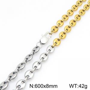 Stainless Steel Necklace - KN303701-Z