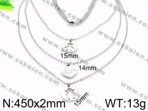 Stainless Steel Necklace - KN30394-Z