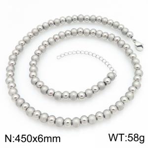 Stainless Steel Necklace - KN303966-Z