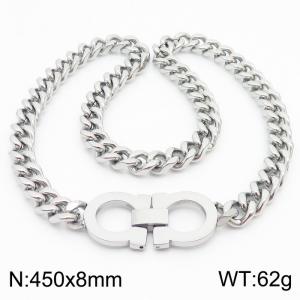 Stainless Steel Necklace - KN30419-K