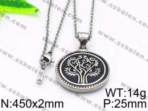 Stainless Steel Necklace - KN30449-Z