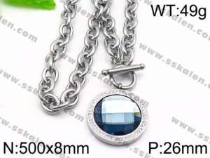 Stainless Steel Necklace - KN30477-Z