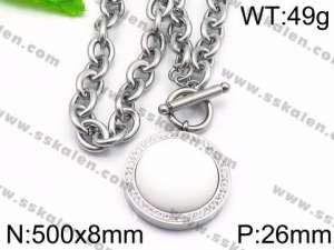 Stainless Steel Necklace - KN30485-Z