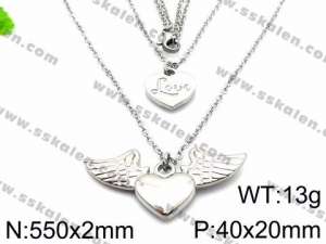 Stainless Steel Necklace - KN30514-Z