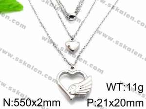 Stainless Steel Necklace - KN30517-Z