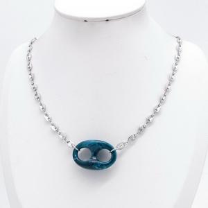 Stainless Steel Necklace - KN305181-NJ