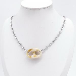Stainless Steel Necklace - KN305183-NJ