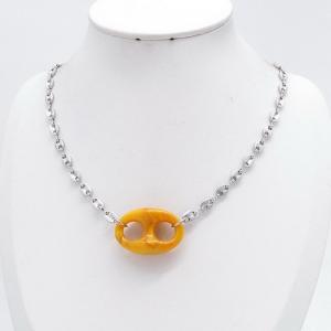 Stainless Steel Necklace - KN305185-NJ