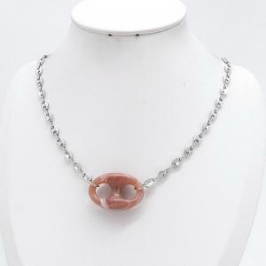 Stainless Steel Necklace - KN305187-NJ