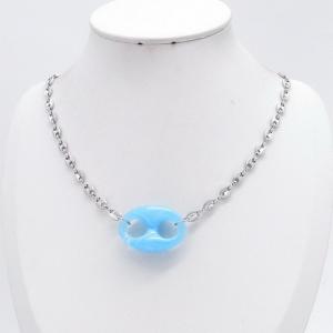 Stainless Steel Necklace - KN305189-NJ
